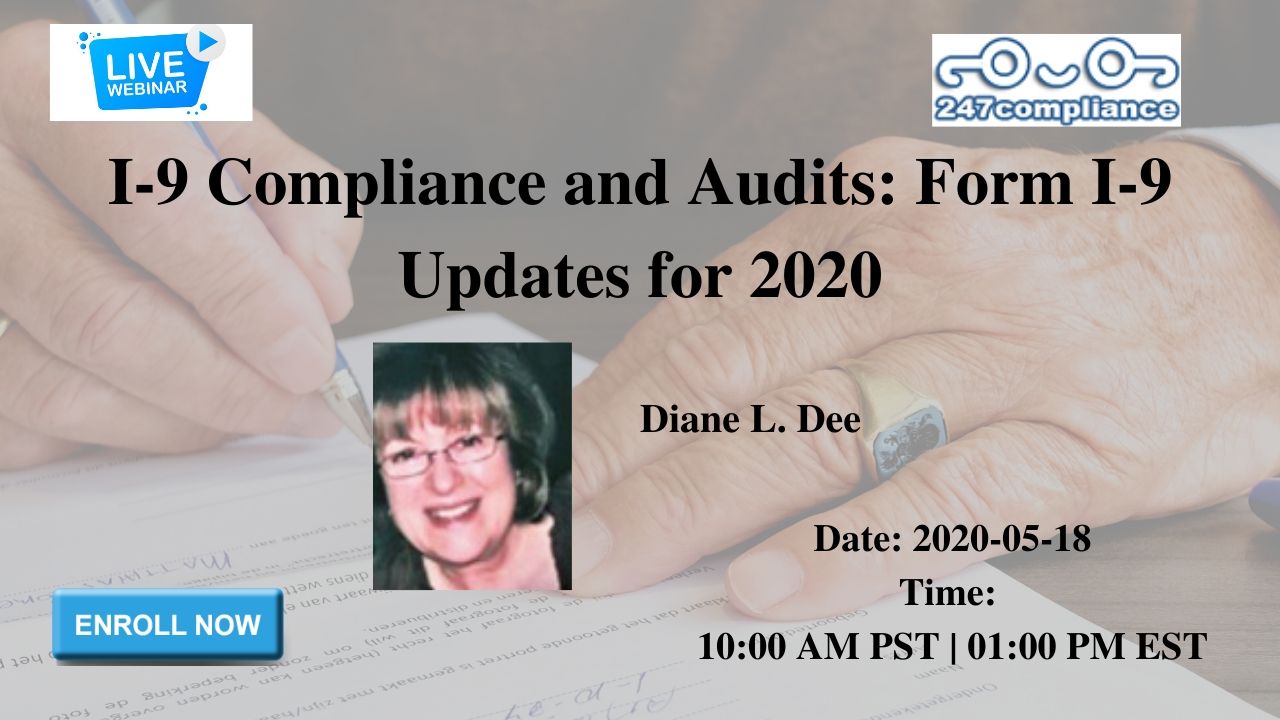 I-9 Compliance and Audits: Form I-9 Updates for 2020, 2035 Sunset Lake, RoadSuite B-2, Newark,Delaware,United States
