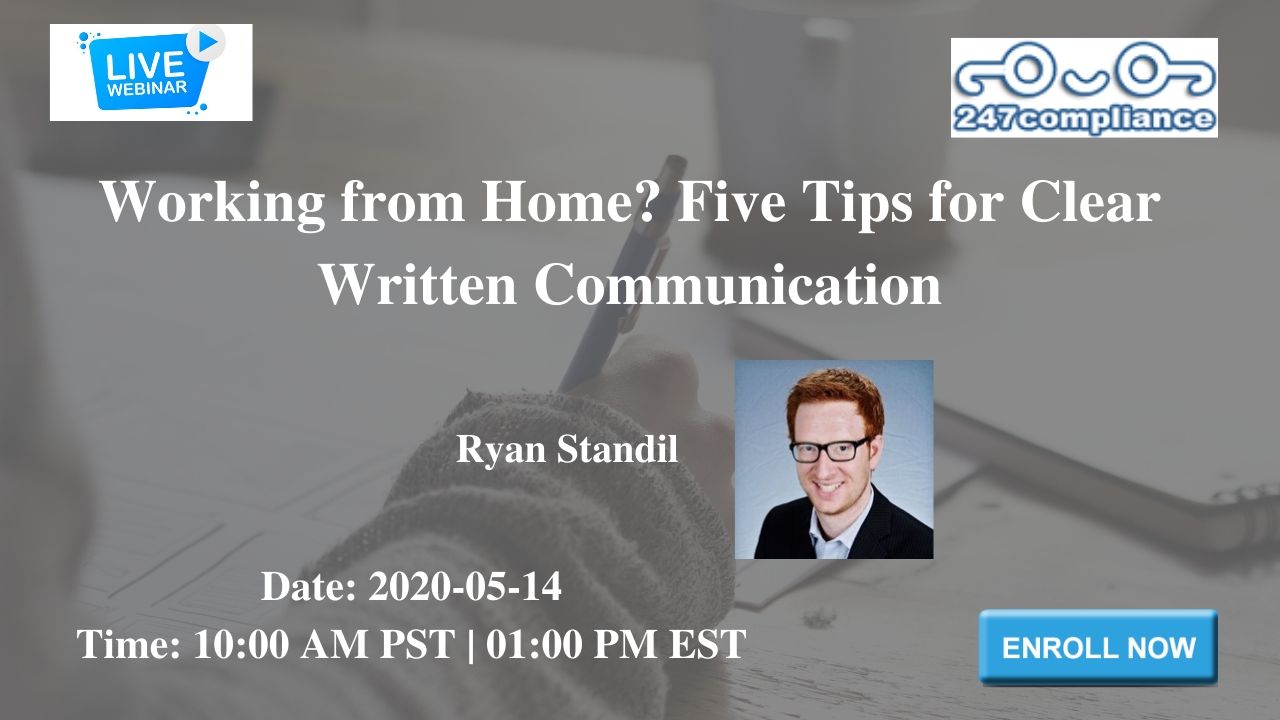 Working from Home? Five Tips for Clear Written Communication, 2035 Sunset Lake, RoadSuite B-2, Newark,Delaware,United States