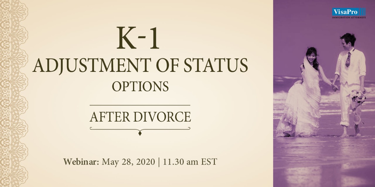 K-1 Adjustment of Status Option After Divorce, Birmingham, United Kingdom