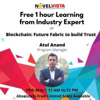 Webinar on Blockchain:Future Fabric to build trust by NovelVista
