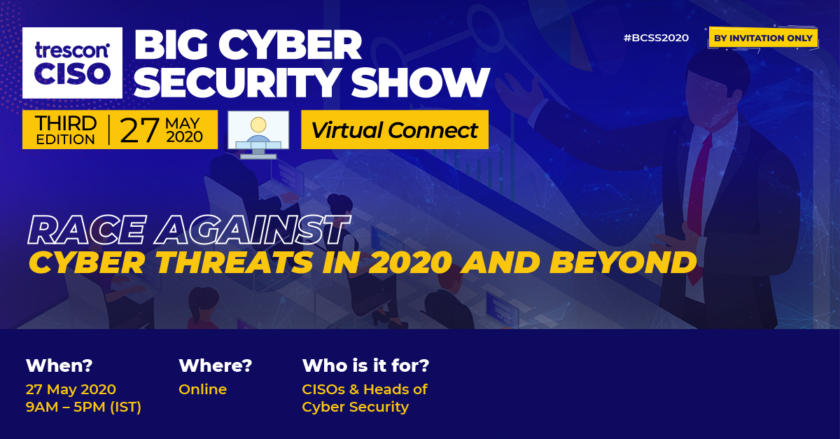 Big Cyber Security Show - 2020, Bangalore, Karnataka, India