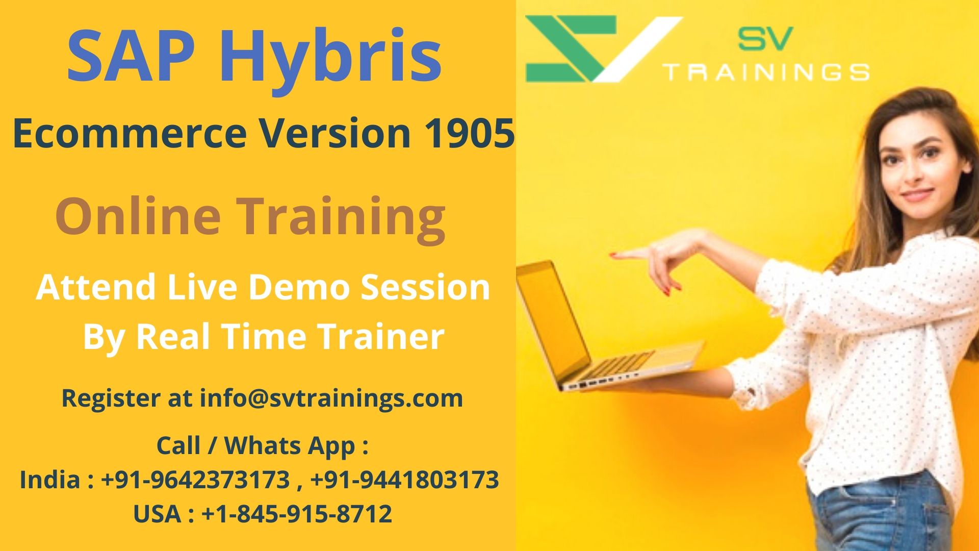 SAP Hybris Demo Online Training, New York, United States