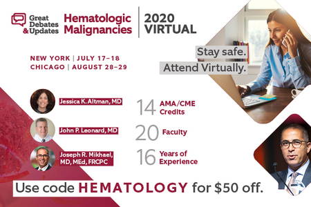 Great Debates And Updates in Hematologic Malignancies: A Virtual CME Experience, Online, United States