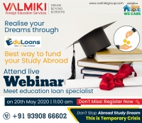 Study Abroad Education Loans Queries Webinar
