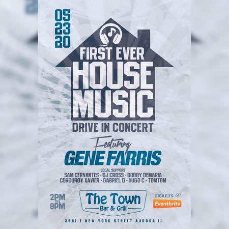 House Music Drive In Concert Ft Gene Farris, Aurora, Illinois, United States