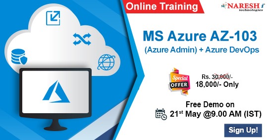 MS Azure AZ-103 (Azure Admin) + Azure DevOps Exam Certification Training, Hyderabad, Telangana, India