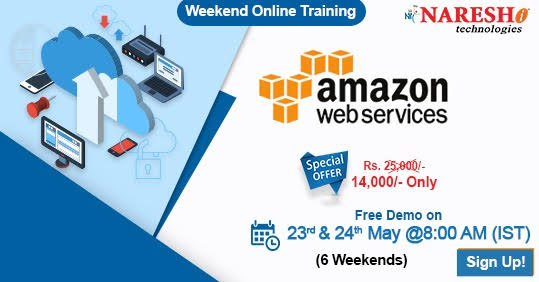 Amazon Web Services (AWS) Weekend Online Training, Hyderabad, Telangana, India