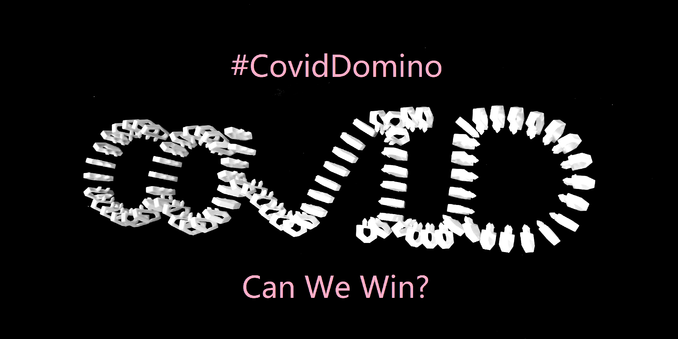 Covid Domino Challenge, Mongkok, Hong Kong, Hong Kong