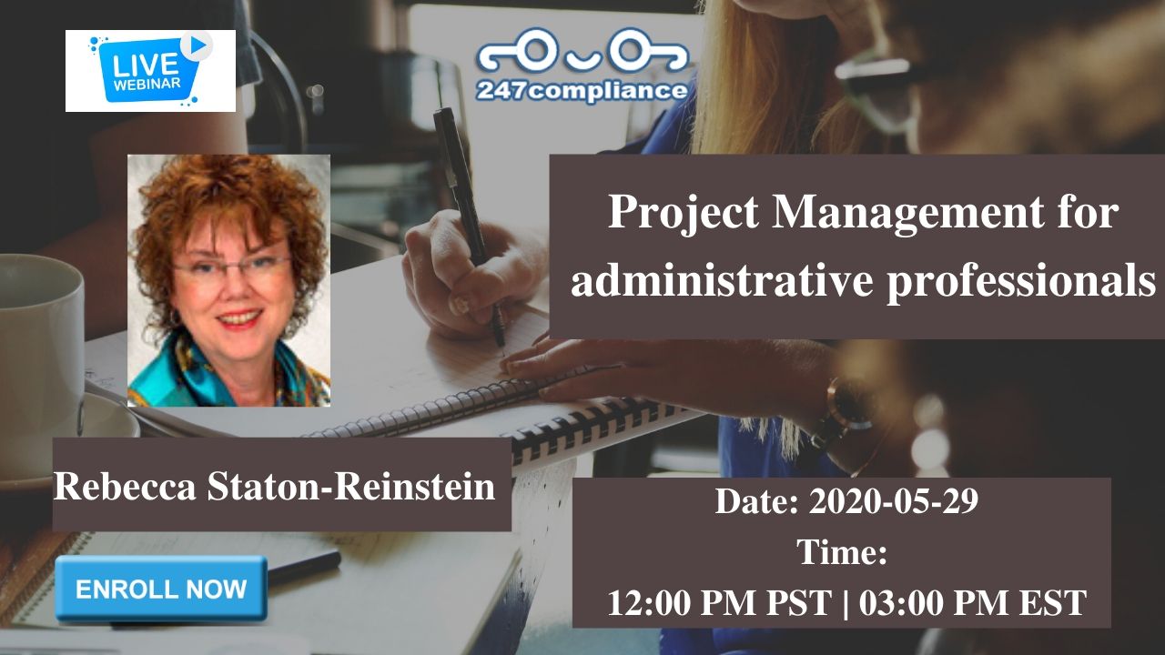 Project Management for administrative professionals, 2035 Sunset Lake, RoadSuite B-2, Newark,Delaware,United States