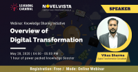 FREE Webinar on Overview of Digital Transformation by NovelVista