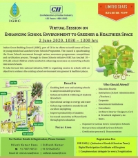 IGBC's Virtual Session on Enhancing School Environment to Greener and Healthier Spaces