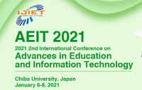 2021 2nd International Conference on Advances in Education and Information Technology (AEIT 2021)
