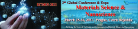 2nd Global Conference & Expo on Materials Science and Nanoscience