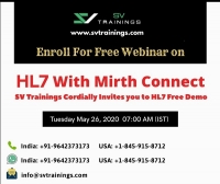HL7+ Mirth Connector Course Online Coaching New Batch Starting
