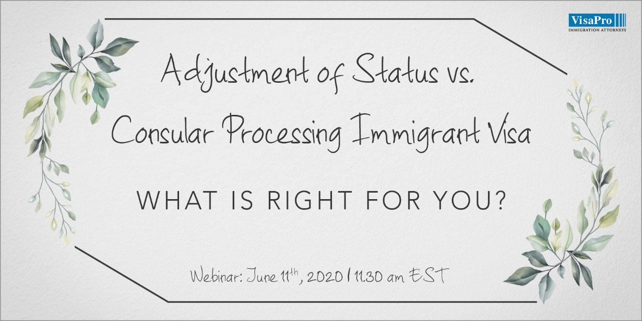 Adjustment of Status vs Consular Processing Immigrant Visa What Is Right For You?, Beijing, China