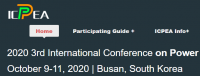 2020 3rd International Conference on Power and Energy Applications (ICPEA 2020)