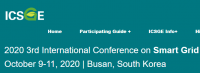 2020 The 3rd International Conference on Smart Grid and Energy (ICSGE 2020)