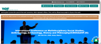 International Conference on Multidisciplinary Social Studies, Anthropology, Archaeology, History and Philosophy(ICMSSAAHP-20)