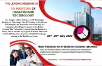 Webinar on 3D Printing Technnology in Healthcare
