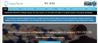 World Conference on e-Education, e-Business and e-Commerce (WC-EEE-20)