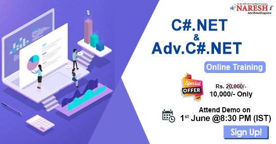 C#.NET & Adv.C#.NET Online Training, Hyderabad, Andhra Pradesh, India