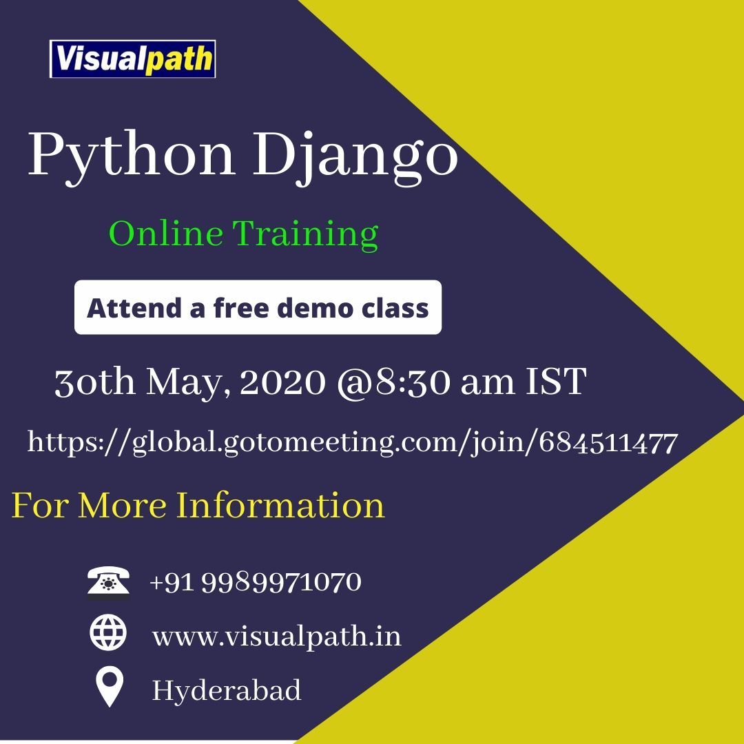 Python Django Online Training, Hyderabad, Andhra Pradesh, India