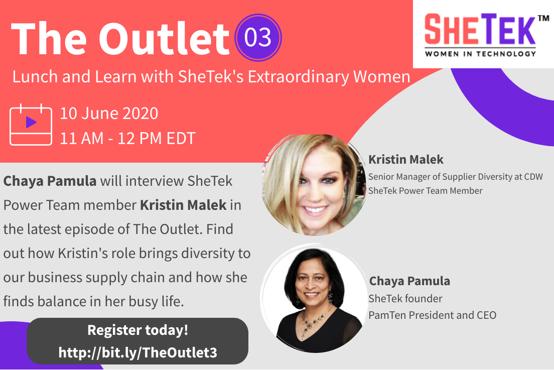 The Outlet Episode 3: Lunch & Learn with SheTek's Extraordinary Women, Princeton, New Jersey, United States