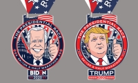 PRESIDENTIAL Half Marathon and 5K/10K - Virtual Race - Complete from ANYWHERE! Huge MEDALS!