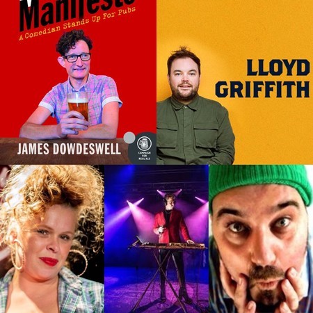 Collywobblers Comedy Lockdown Online Zoom Special :  James Dowdeswell, Lloyd Griffith, Laura Smyth, London, United Kingdom