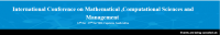 International Conference on Mathematical ,Computational Sciences and Management(ICMACOSCMA-20)