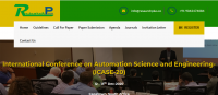 International Conference on Automation Science and Engineering-(ICASE-20)