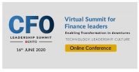 CFO Leadership Summit - Online Conference