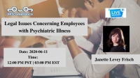 Legal Issues Concerning Employees with Psychiatric Illness
