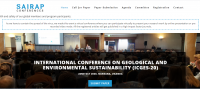 INTERNATIONAL CONFERENCE ON GEOLOGICAL AND ENVIRONMENTAL SUSTAINABILITY (ICGES-20)