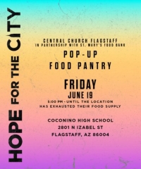 HOPE FOR THE CITY - POP-UP FOOD PANTRY