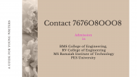 BMS College of Engineering Admission Process
