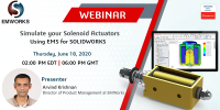 Simulate your Solenoid Actuators Using EMS for SOLIDWORKS
