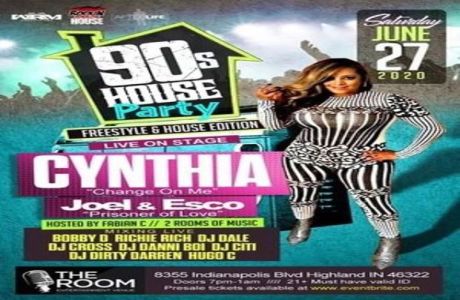 90's House Party Featuring Freestyle Queen Cynthia, Highland, Indiana, United States