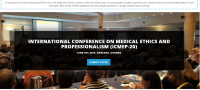 INTERNATIONAL CONFERENCE ON MEDICAL ETHICS AND PROFESSIONALISM (ICMEP-20)