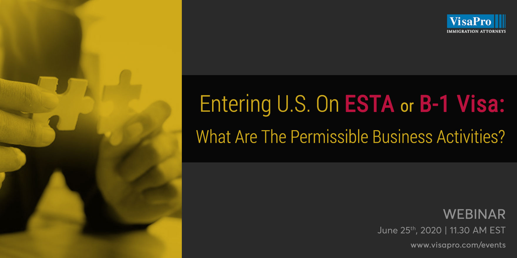What Is Really Permissible On ESTA and B1 Visa?, Rome, Lazio, Italy