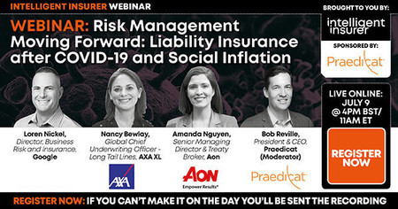 Risk Management Moving Forward: Liability Insurance after COVID-19 and Social Inflation, London, England, United Kingdom