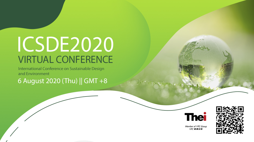 Virtual  International Conference on Sustainable Design and Environment 2020, Hong Kong, Hong Kong