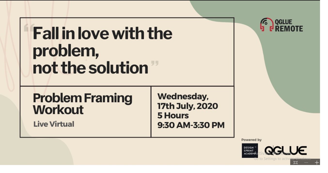 Problem Framing Workout, South Delhi, Delhi, India