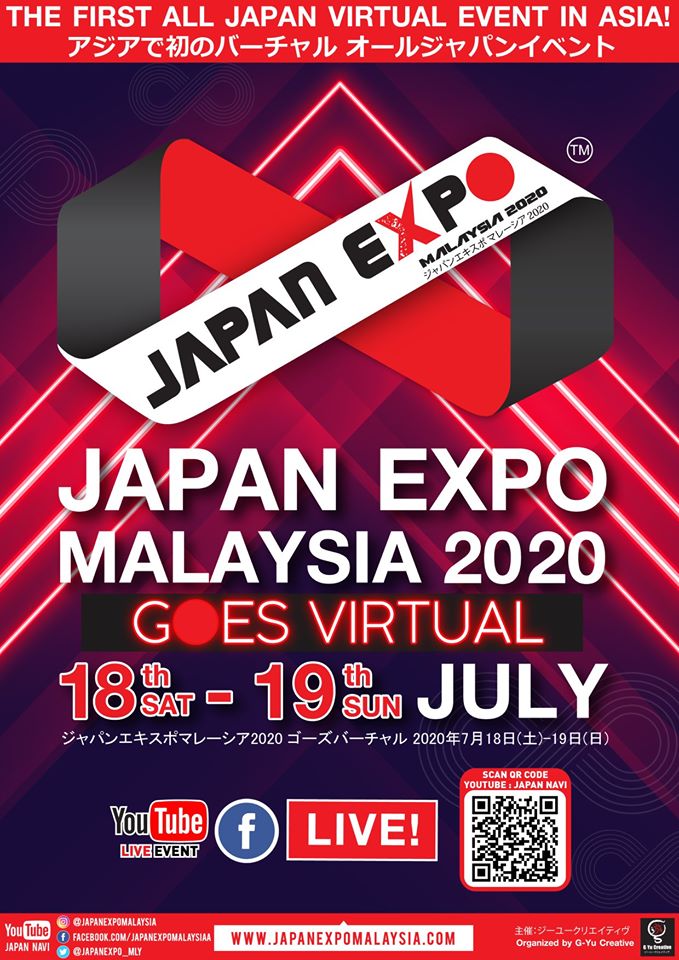 Japan Expo Malaysia 2020 Goes Virtual, Wilayah Persekutuan, Kuala Lumpur, Malaysia