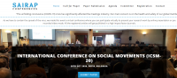 INTERNATIONAL CONFERENCE ON SOCIAL MOVEMENTS (ICSM-20)