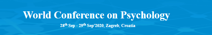World Conference on Psychology(WC-P-20), Zagreb, Croatia
