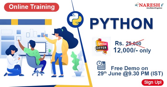 Python Online Training, Hyderabad, Andhra Pradesh, India