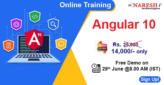 Angular10 Online Training, Hyderabad, Andhra Pradesh, India