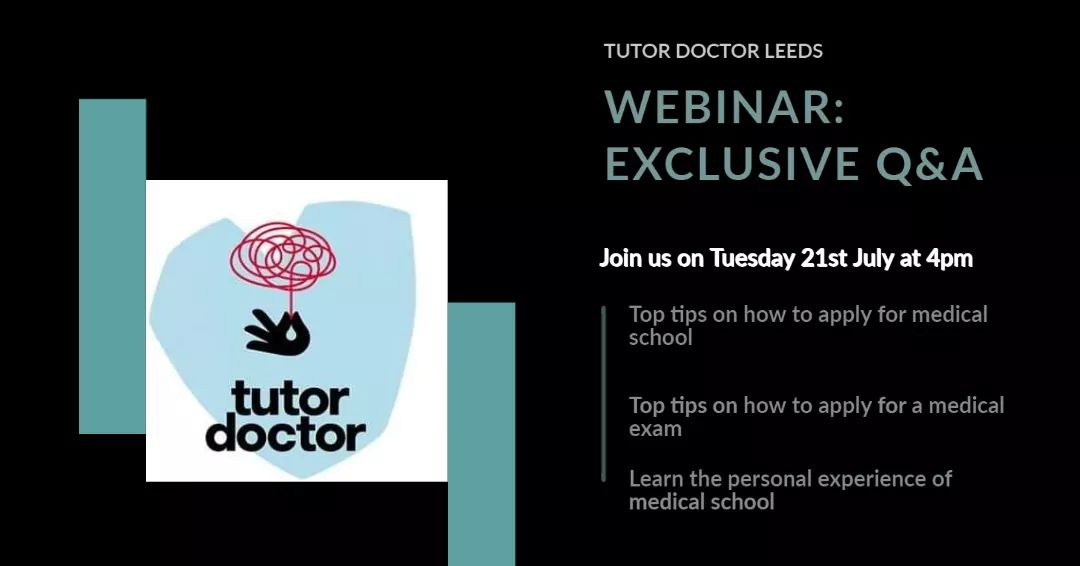 Free invaluable Webinar - Aspiring medical students, Leeds, West Yorkshire, United Kingdom