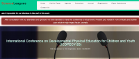 International Conference on Developmental Physical Education for Children and Youth (ICDPECY-20)